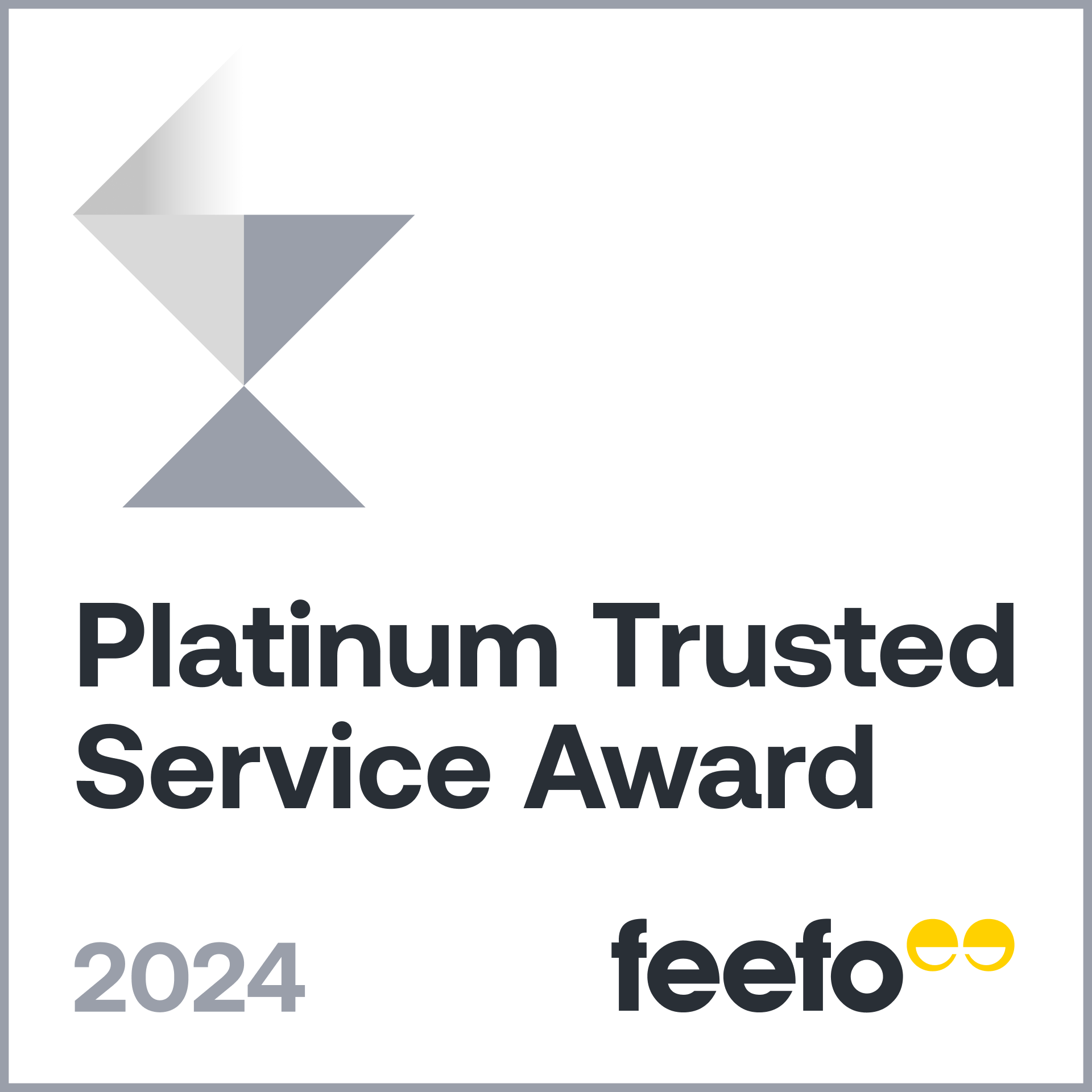 Feefo Platinum Award Logo